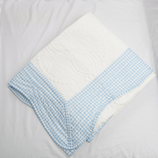 Blue Gingham Quilt