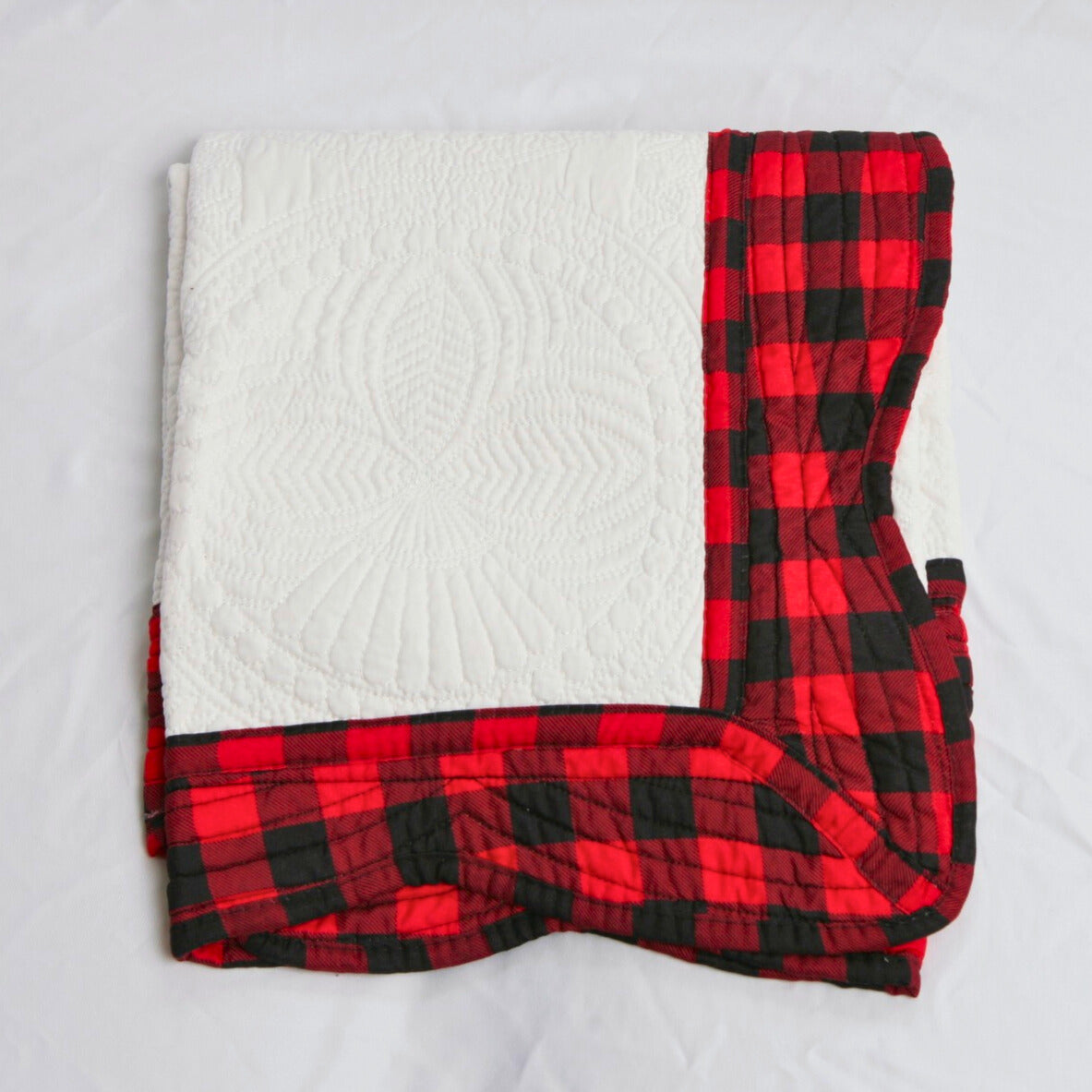 Red Buffalo Plaid Quilt