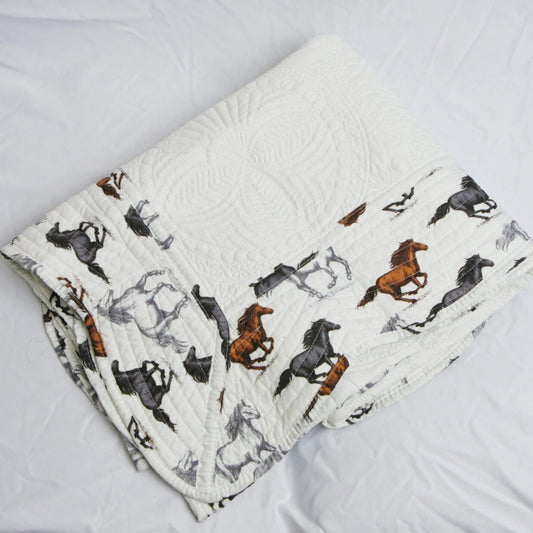 Horses Quilt